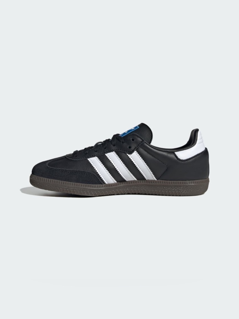 NIB [adidas] Samba OG Original Sneakers Shoes Black Youth 4/Women’s 5.5, Y6/W7.5 - Picture 4 of 13